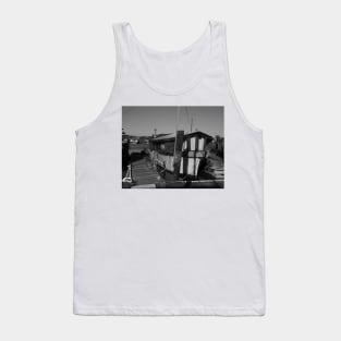 A Boathouse at Sausalito Docks. Sausalito, California Tank Top